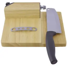 Biltong Slicer & Built-In Knife Sharpener Top
